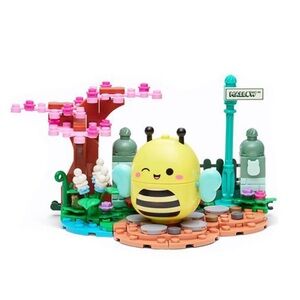 BLDR Squishmallows Colorful Bee Building Set for Kids